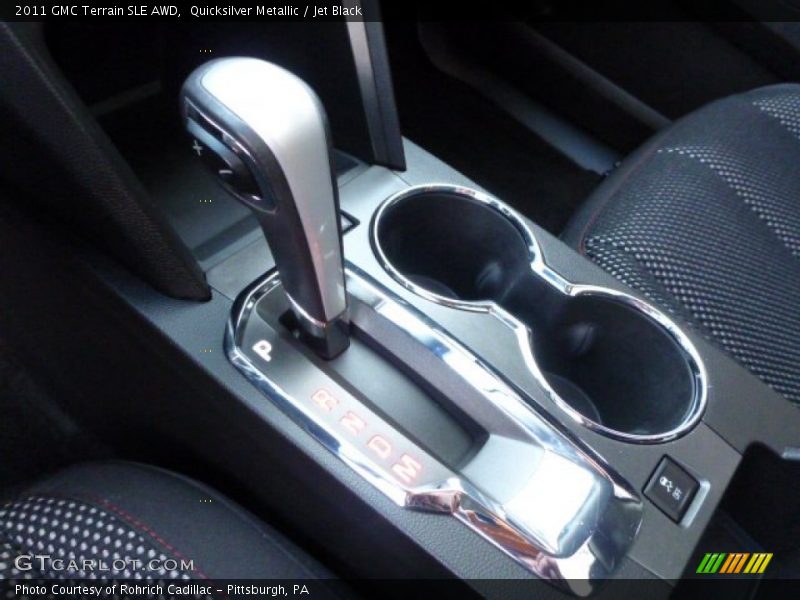 Quicksilver Metallic / Jet Black 2011 GMC Terrain SLE AWD