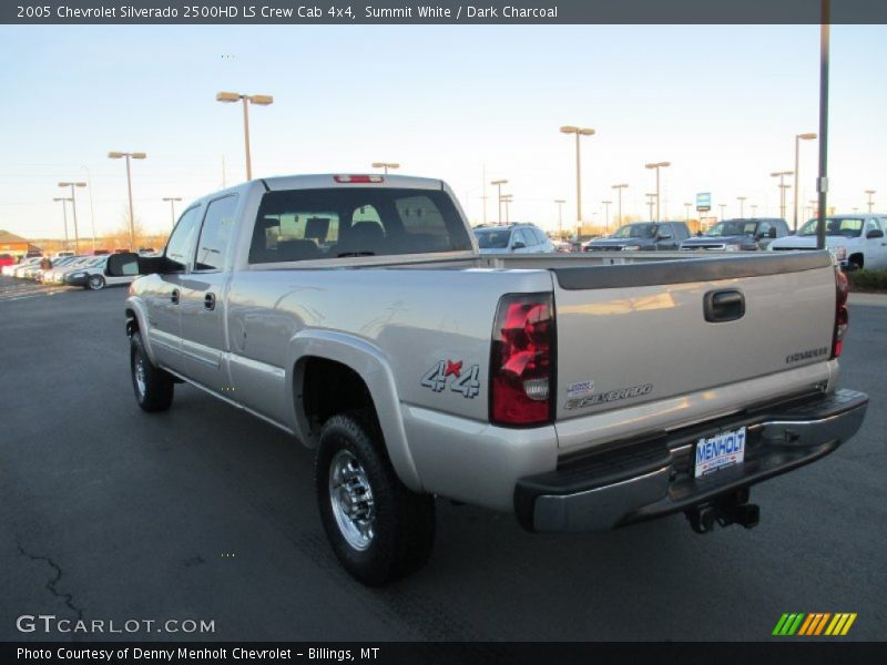 Summit White / Dark Charcoal 2005 Chevrolet Silverado 2500HD LS Crew Cab 4x4