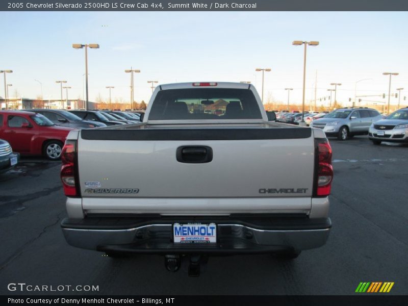Summit White / Dark Charcoal 2005 Chevrolet Silverado 2500HD LS Crew Cab 4x4
