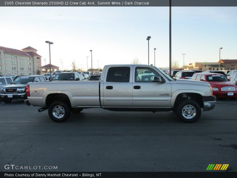 Summit White / Dark Charcoal 2005 Chevrolet Silverado 2500HD LS Crew Cab 4x4