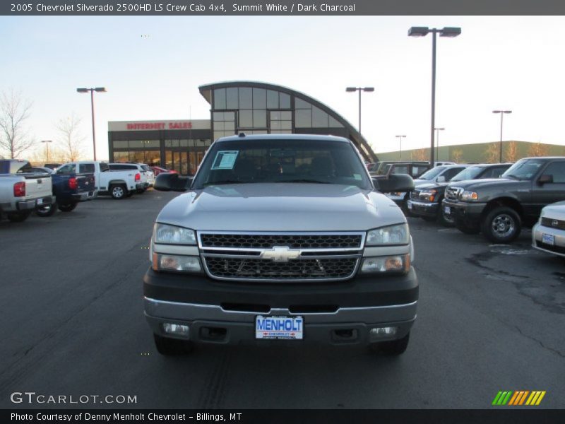 Summit White / Dark Charcoal 2005 Chevrolet Silverado 2500HD LS Crew Cab 4x4
