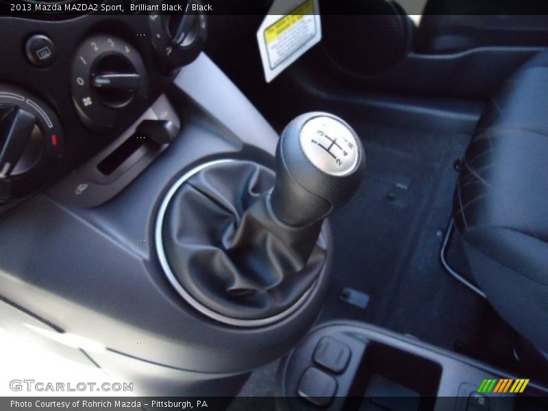 Brilliant Black / Black 2013 Mazda MAZDA2 Sport