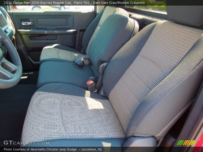 Flame Red / Dark Slate Gray/Medium Graystone 2012 Dodge Ram 1500 Express Regular Cab