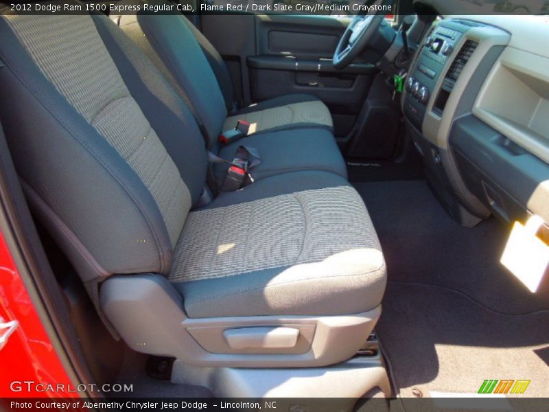 Flame Red / Dark Slate Gray/Medium Graystone 2012 Dodge Ram 1500 Express Regular Cab