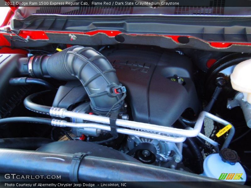 Flame Red / Dark Slate Gray/Medium Graystone 2012 Dodge Ram 1500 Express Regular Cab