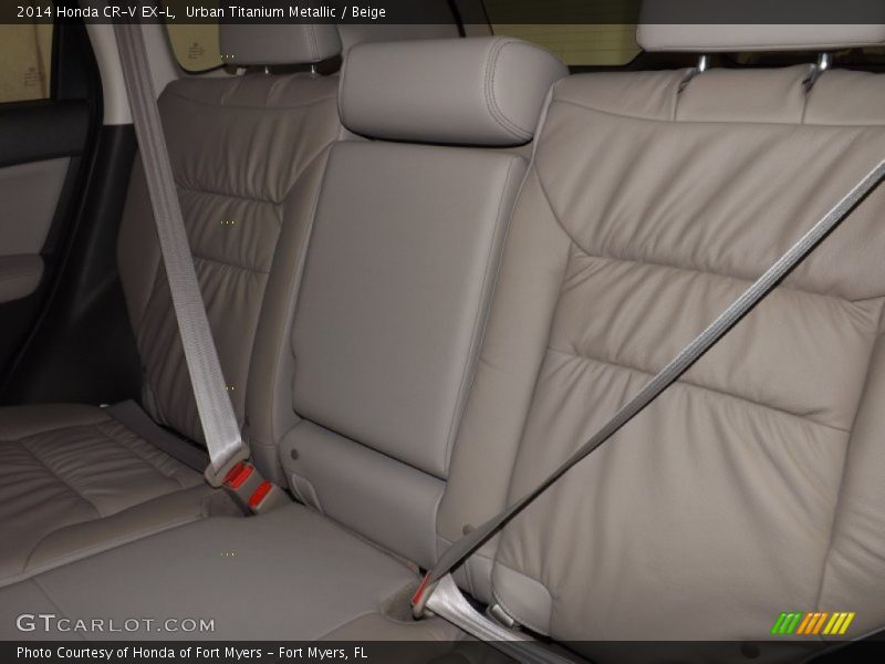Urban Titanium Metallic / Beige 2014 Honda CR-V EX-L