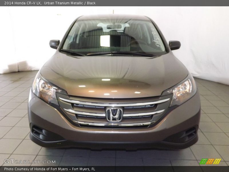 Urban Titanium Metallic / Black 2014 Honda CR-V LX