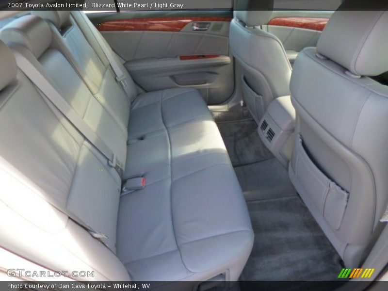 Blizzard White Pearl / Light Gray 2007 Toyota Avalon Limited