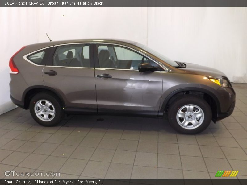 Urban Titanium Metallic / Black 2014 Honda CR-V LX