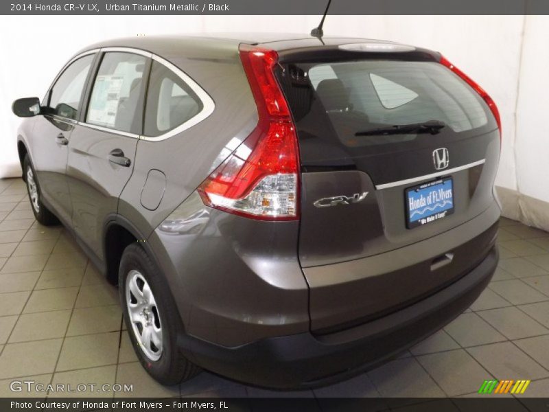 Urban Titanium Metallic / Black 2014 Honda CR-V LX