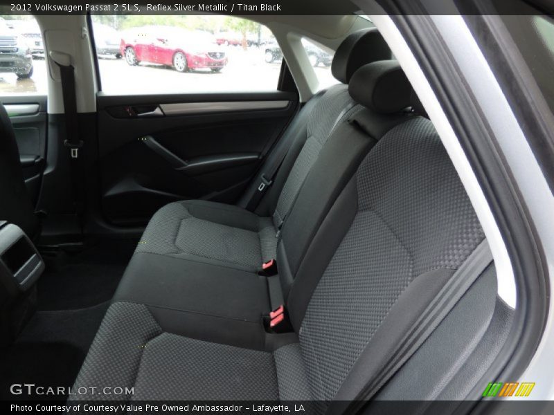 Reflex Silver Metallic / Titan Black 2012 Volkswagen Passat 2.5L S
