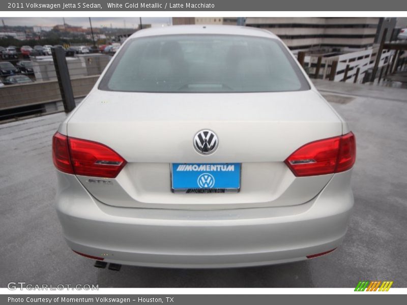 White Gold Metallic / Latte Macchiato 2011 Volkswagen Jetta S Sedan