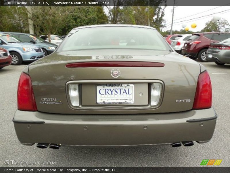 Bronzemist Metallic / Neutral Shale 2002 Cadillac DeVille DTS