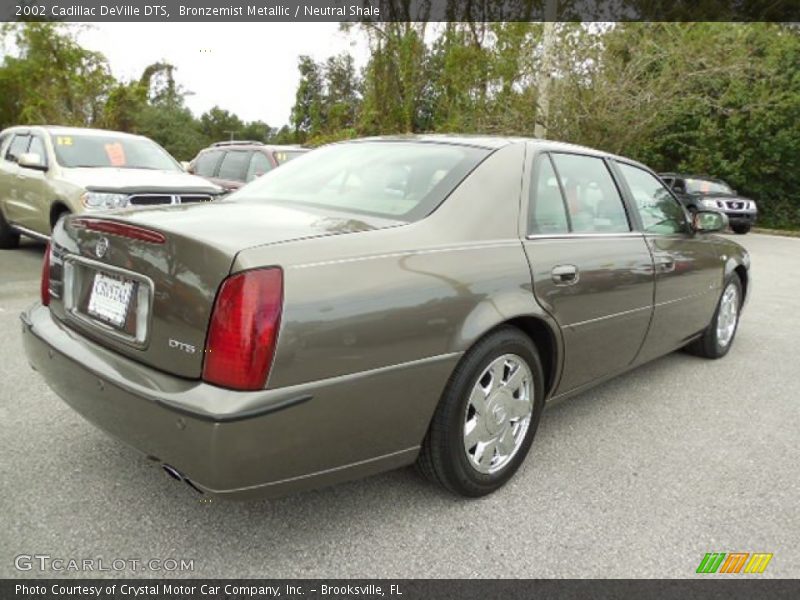 Bronzemist Metallic / Neutral Shale 2002 Cadillac DeVille DTS