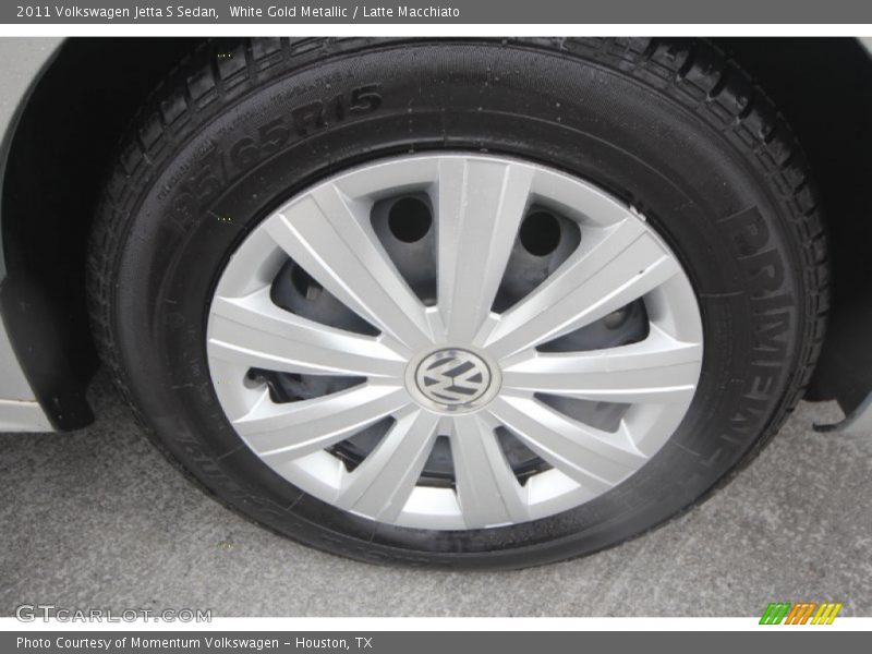 White Gold Metallic / Latte Macchiato 2011 Volkswagen Jetta S Sedan