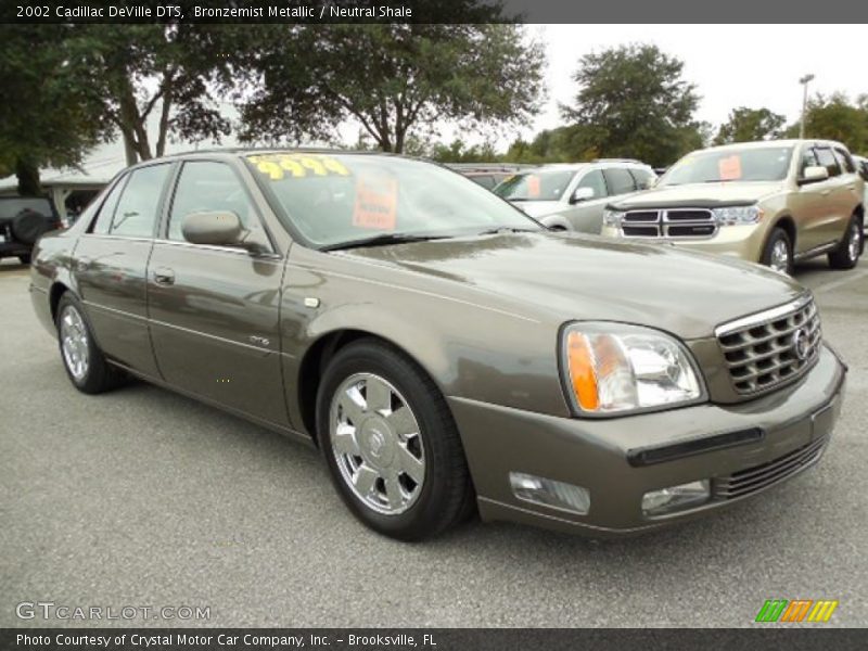 Front 3/4 View of 2002 DeVille DTS