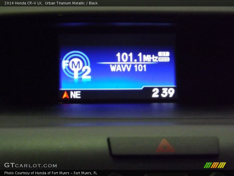 Urban Titanium Metallic / Black 2014 Honda CR-V LX
