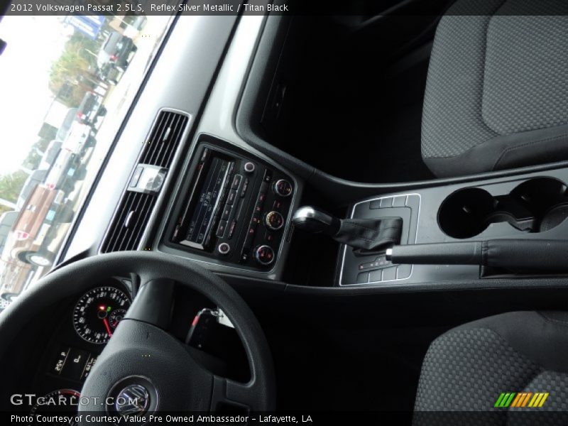 Reflex Silver Metallic / Titan Black 2012 Volkswagen Passat 2.5L S