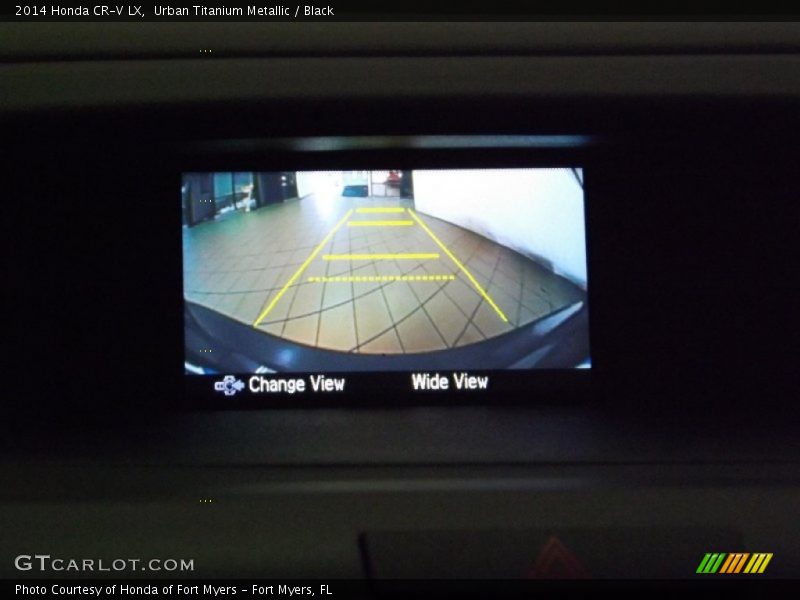 Urban Titanium Metallic / Black 2014 Honda CR-V LX