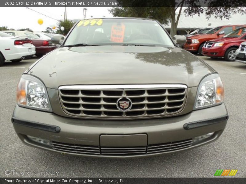Bronzemist Metallic / Neutral Shale 2002 Cadillac DeVille DTS