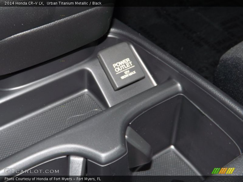 Urban Titanium Metallic / Black 2014 Honda CR-V LX