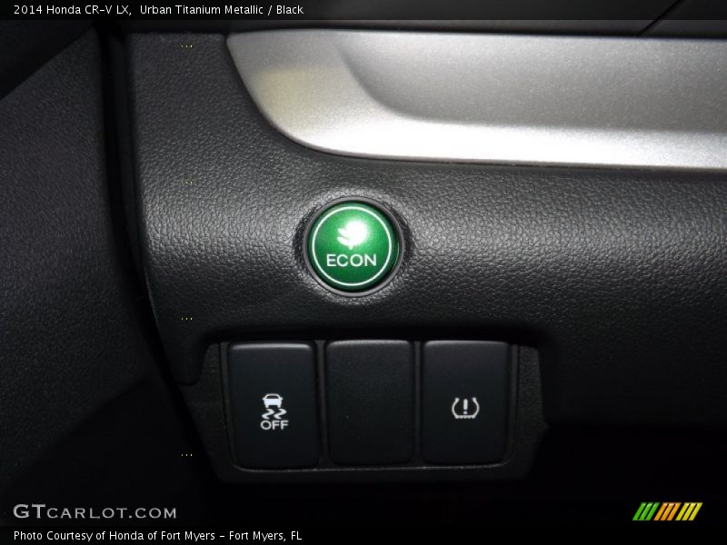Urban Titanium Metallic / Black 2014 Honda CR-V LX