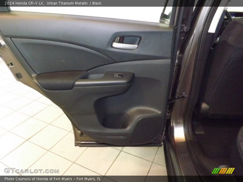 Urban Titanium Metallic / Black 2014 Honda CR-V LX