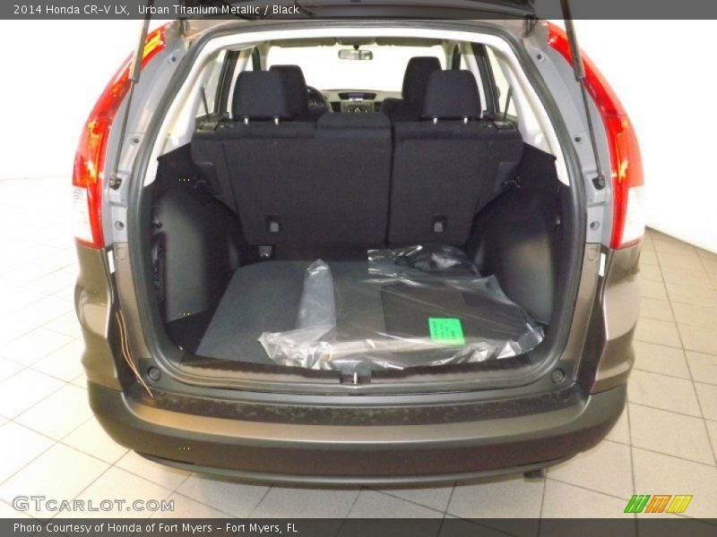 Urban Titanium Metallic / Black 2014 Honda CR-V LX