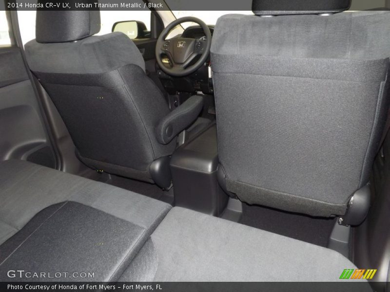 Urban Titanium Metallic / Black 2014 Honda CR-V LX