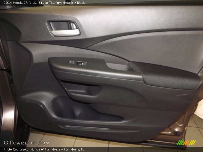 Urban Titanium Metallic / Black 2014 Honda CR-V LX