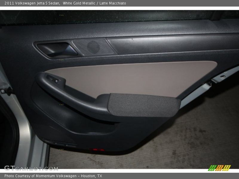 White Gold Metallic / Latte Macchiato 2011 Volkswagen Jetta S Sedan