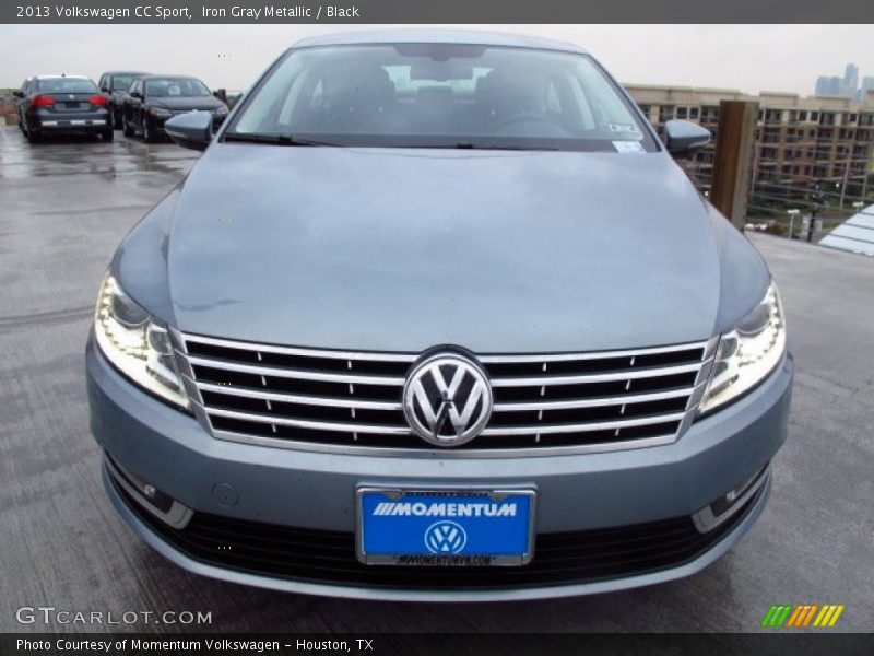 Iron Gray Metallic / Black 2013 Volkswagen CC Sport