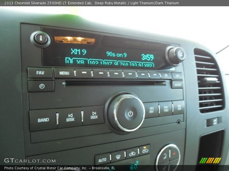 Audio System of 2013 Silverado 2500HD LT Extended Cab