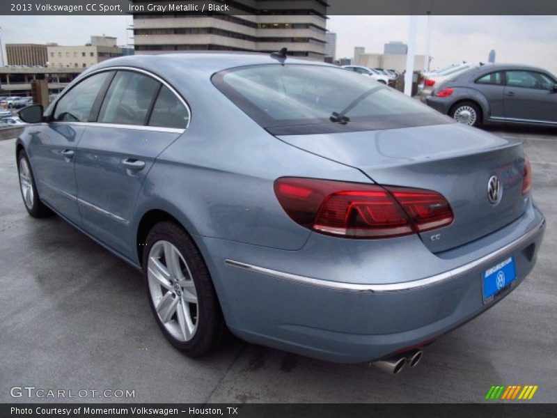 Iron Gray Metallic / Black 2013 Volkswagen CC Sport
