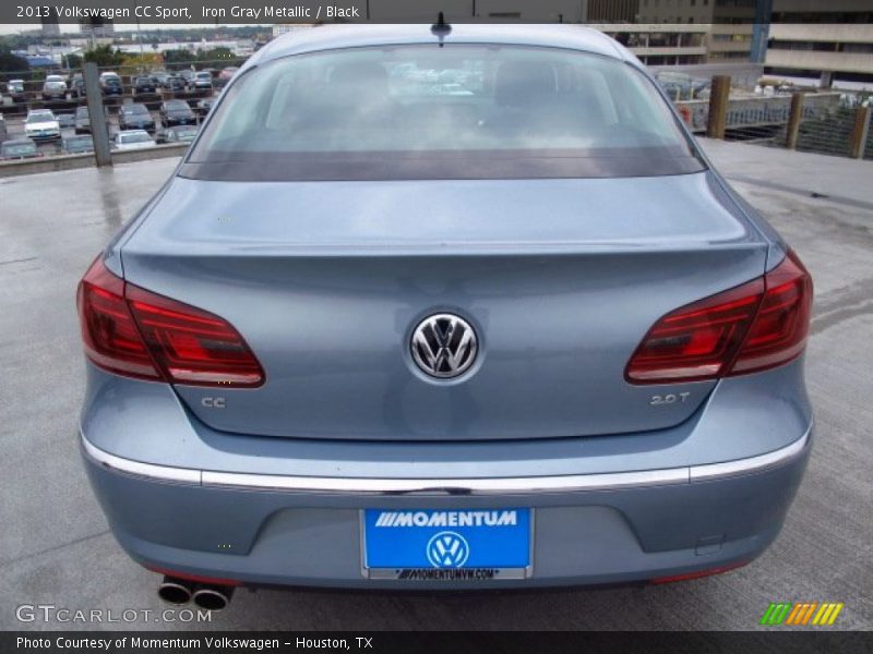 Iron Gray Metallic / Black 2013 Volkswagen CC Sport