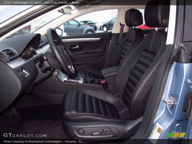Iron Gray Metallic / Black 2013 Volkswagen CC Sport