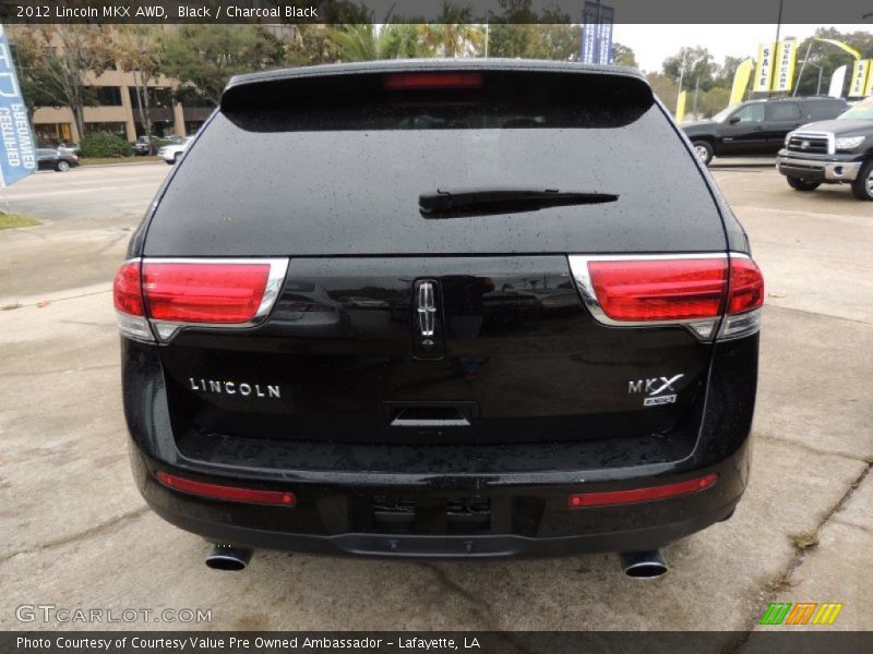 Black / Charcoal Black 2012 Lincoln MKX AWD