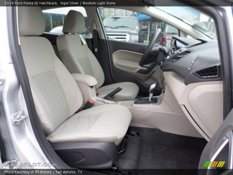 Ingot Silver / Medium Light Stone 2014 Ford Fiesta SE Hatchback