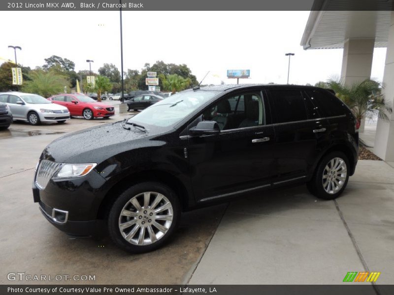 Black / Charcoal Black 2012 Lincoln MKX AWD