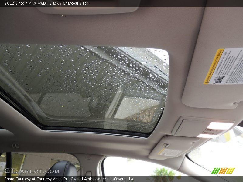 Black / Charcoal Black 2012 Lincoln MKX AWD