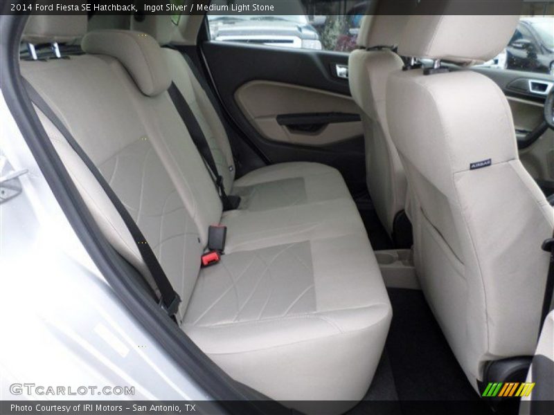 Ingot Silver / Medium Light Stone 2014 Ford Fiesta SE Hatchback