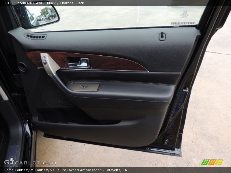 Black / Charcoal Black 2012 Lincoln MKX AWD
