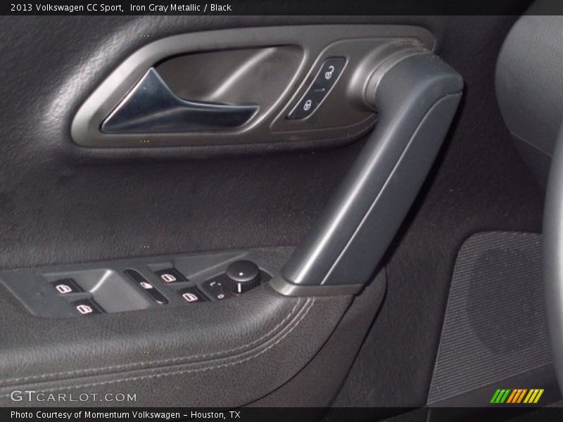Iron Gray Metallic / Black 2013 Volkswagen CC Sport