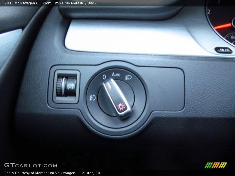 Iron Gray Metallic / Black 2013 Volkswagen CC Sport