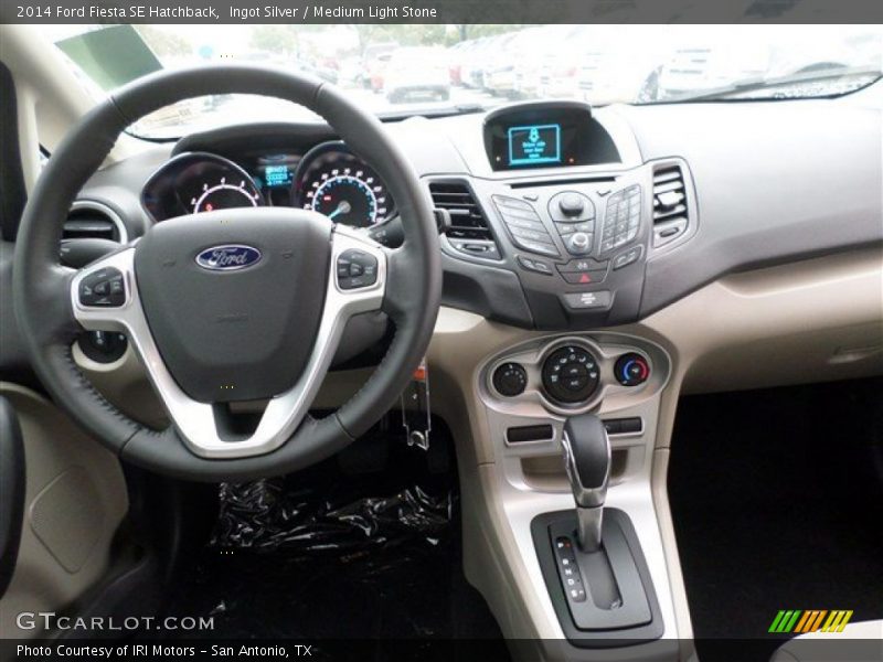 Ingot Silver / Medium Light Stone 2014 Ford Fiesta SE Hatchback
