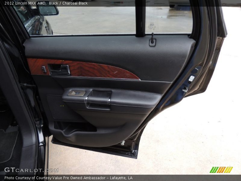 Black / Charcoal Black 2012 Lincoln MKX AWD