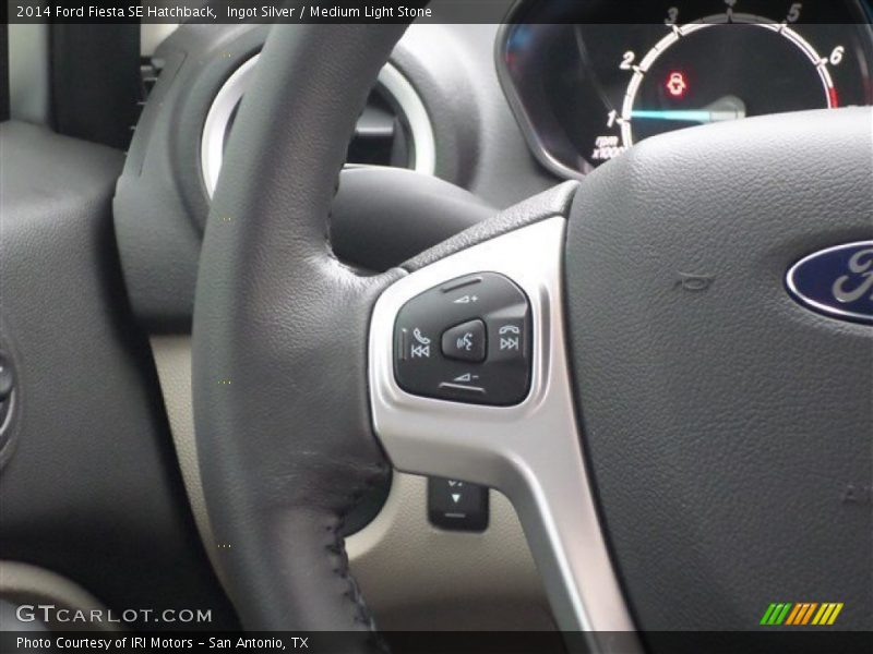 Ingot Silver / Medium Light Stone 2014 Ford Fiesta SE Hatchback