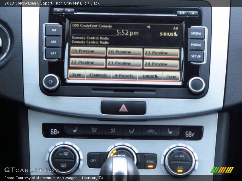 Iron Gray Metallic / Black 2013 Volkswagen CC Sport