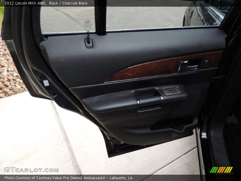 Black / Charcoal Black 2012 Lincoln MKX AWD