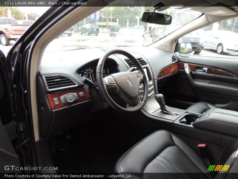Black / Charcoal Black 2012 Lincoln MKX AWD